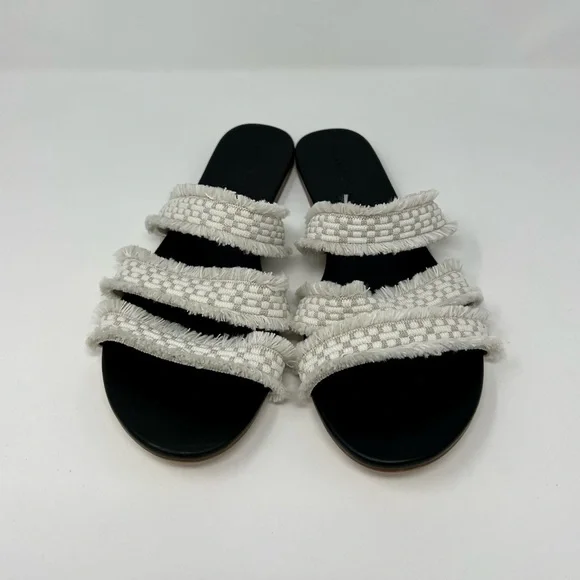 Rothy’s | Sea Shell Fringe, Triple Band Sandal - EUC - Picture 3 of 7